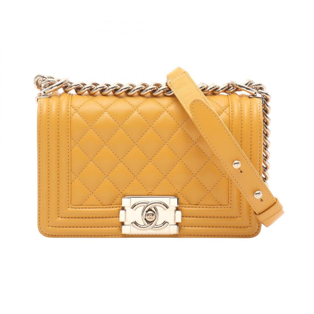 Chanel Boy Small Shoulder Bag/Handbag, Caviar Leather (Grained Calfskin), Wom...